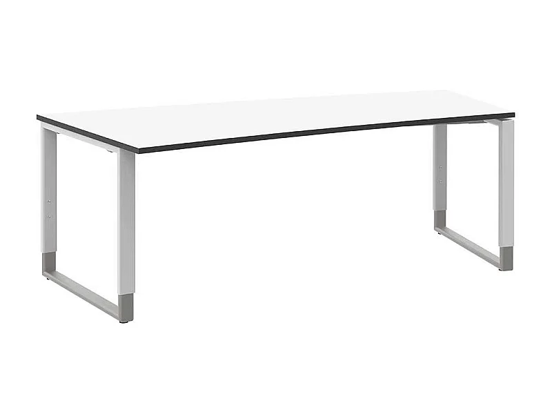 B�rotisch in Wei� h�henverstellbar