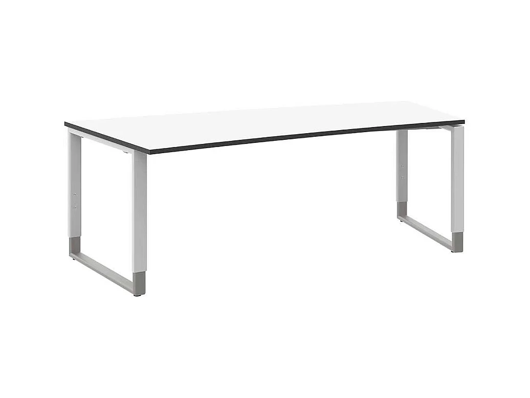 B�rotisch in Wei� h�henverstellbar