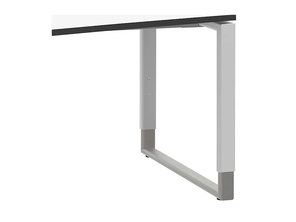 B�rotisch in Wei� h�henverstellbar