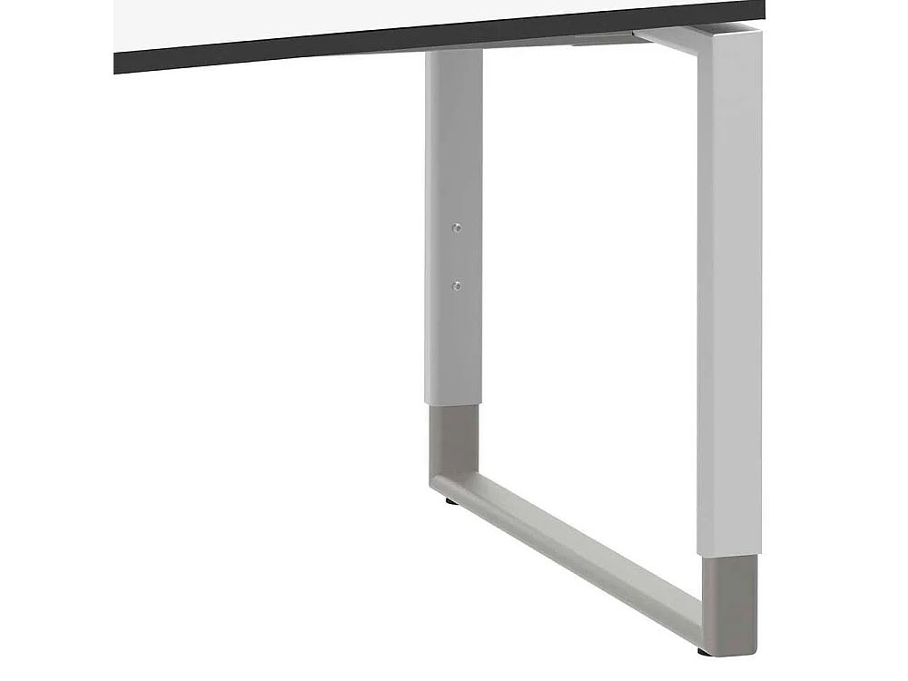 B�rotisch in Wei� h�henverstellbar