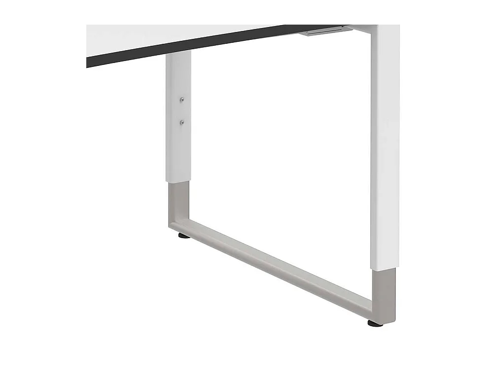 PC Schreibtisch in Wei� h�henverstellbar