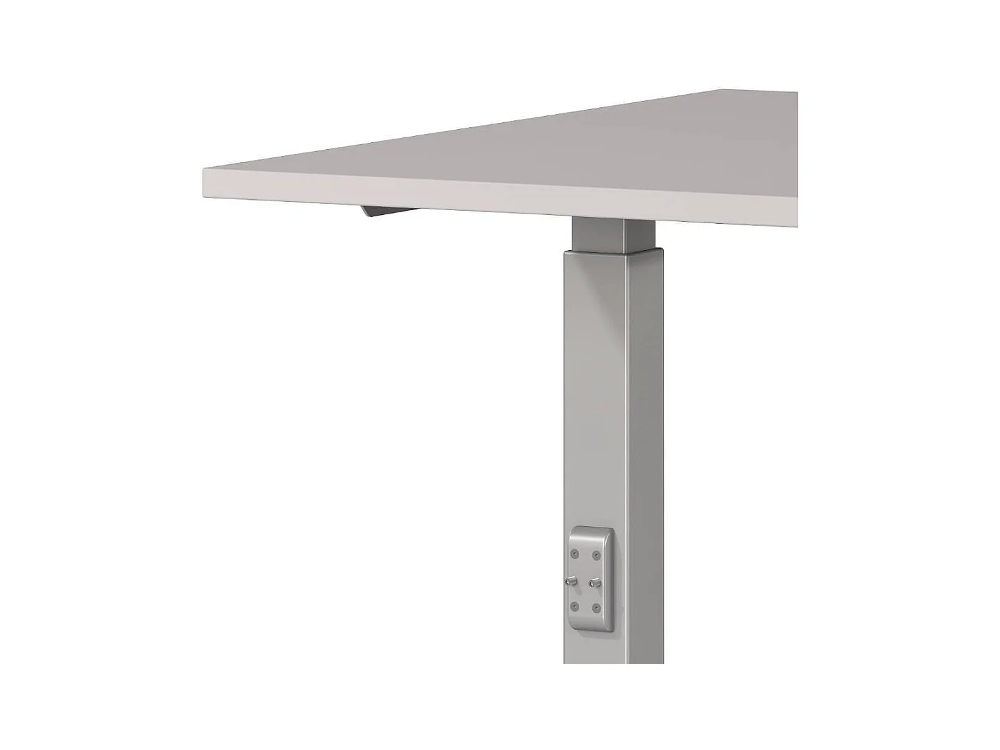 Schreibtisch Bürotisch höhenverstellbar und melaminbeschichtet