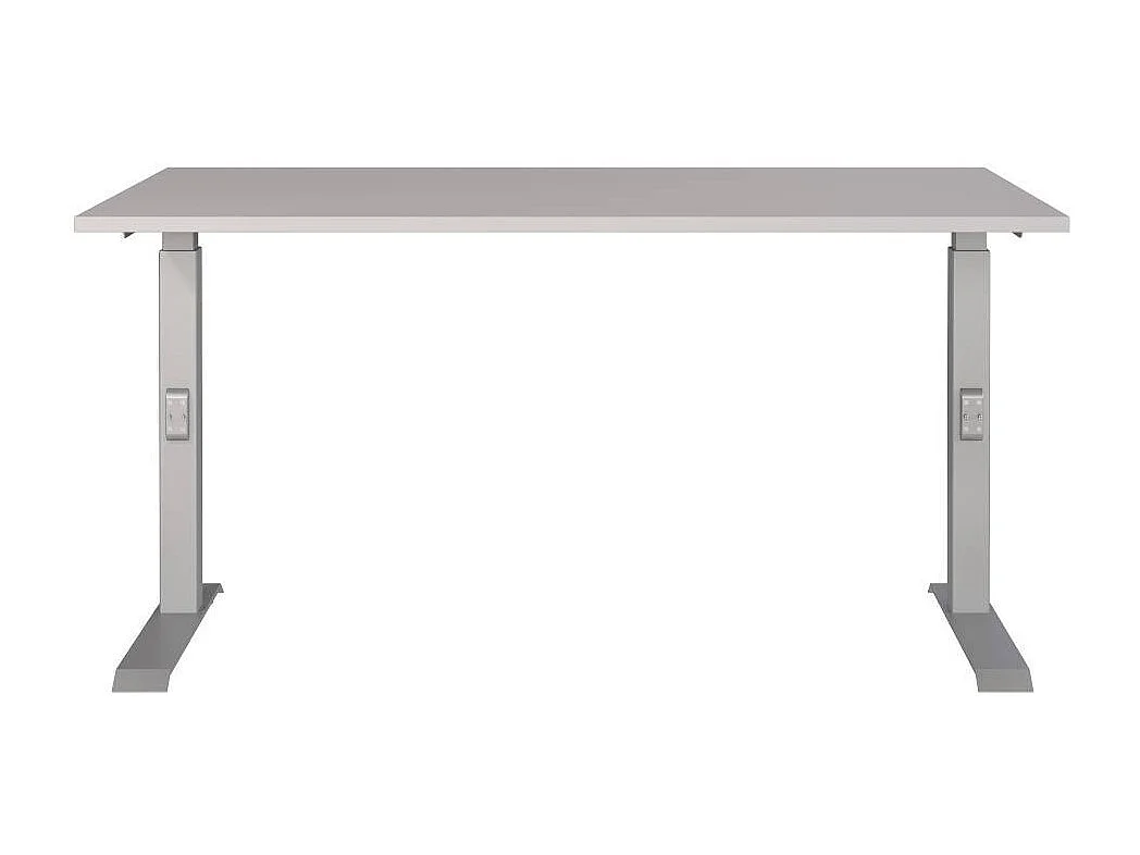Schreibtisch Bürotisch höhenverstellbar und melaminbeschichtet