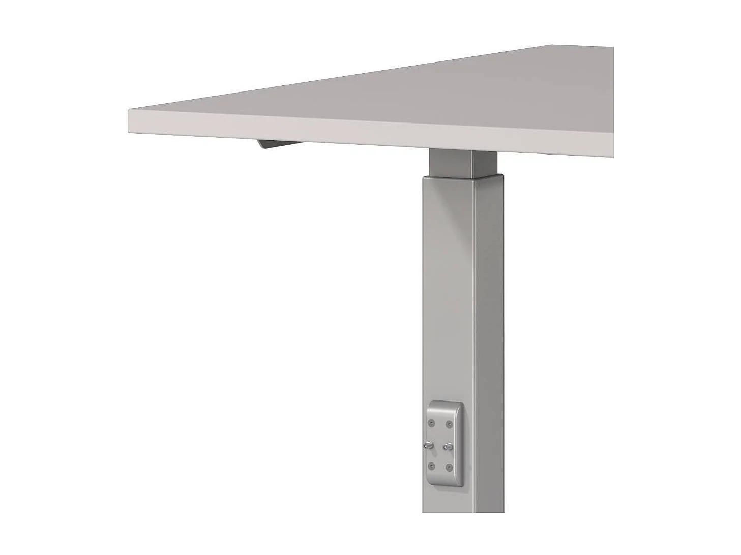 Schreibtisch Bürotisch höhenverstellbar und melaminbeschichtet