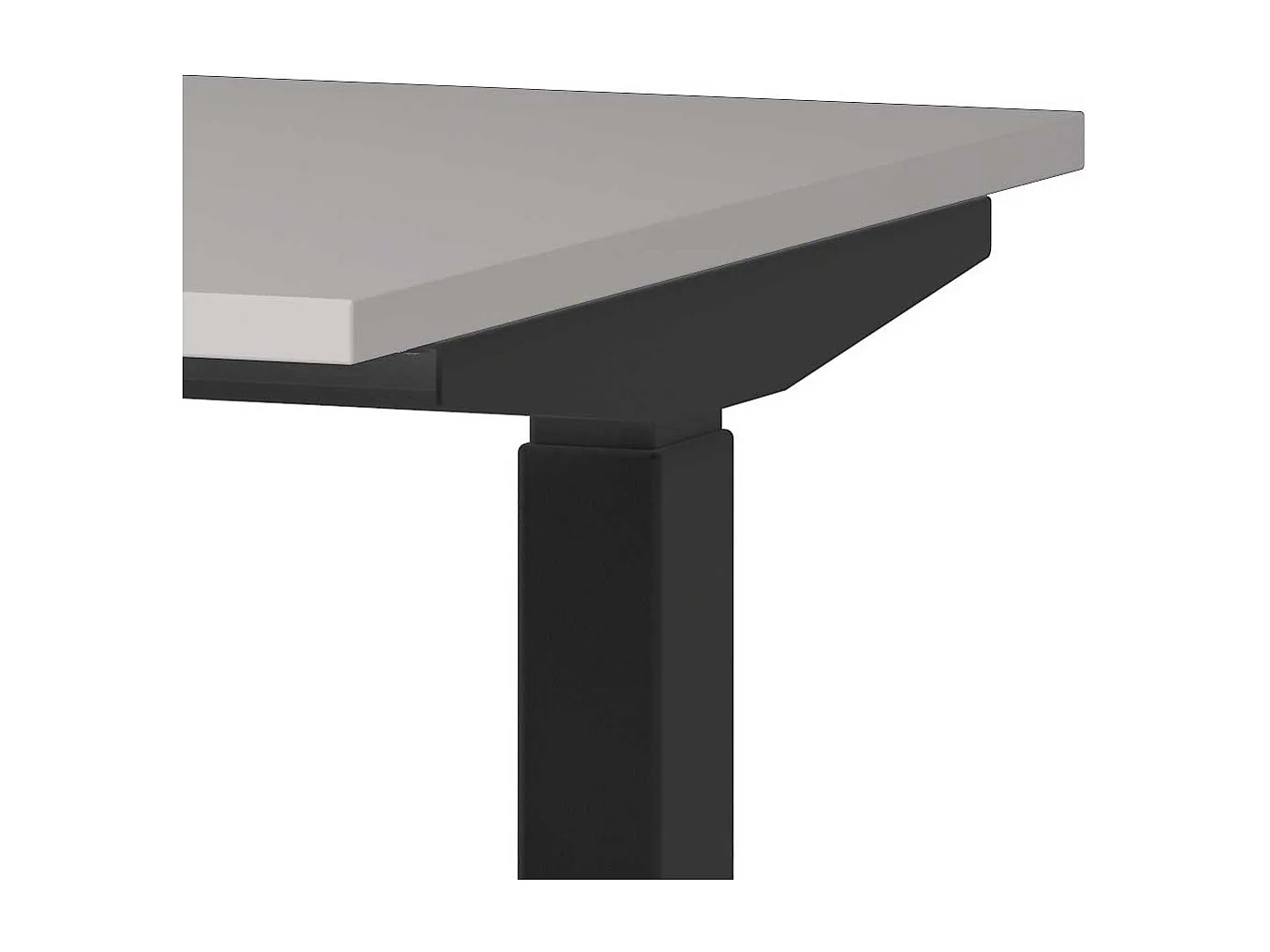 Edv Tisch Bürotisch mit Rollcontainer höhenverstellbar (zweiteilig)