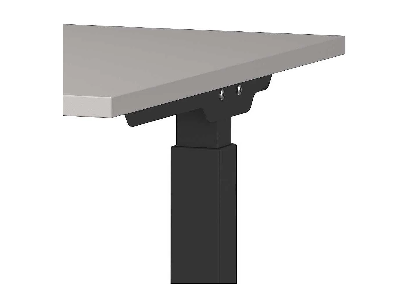 Schreibtisch Bürotisch höhenverstellbar mit Rollcontainer (zweiteilig)