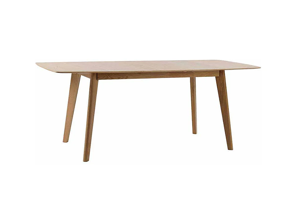 Esszimmertisch aus Eiche Butterfly Auszug