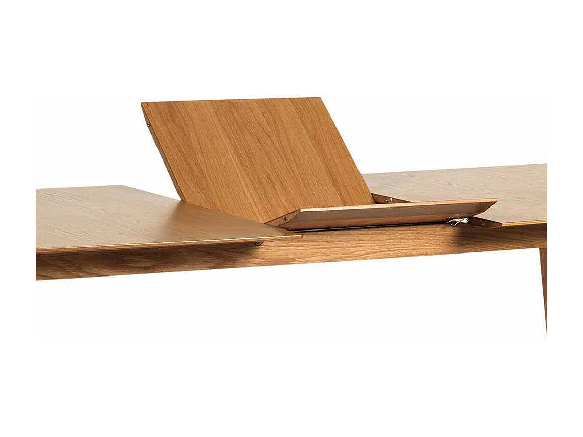 Esszimmertisch aus Eiche Butterfly Auszug