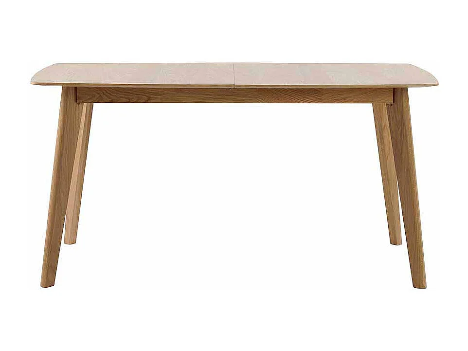 Esszimmertisch aus Eiche Butterfly Auszug