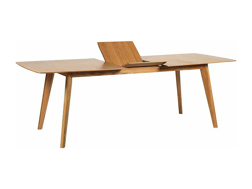 Esszimmertisch aus Eiche Butterfly Auszug