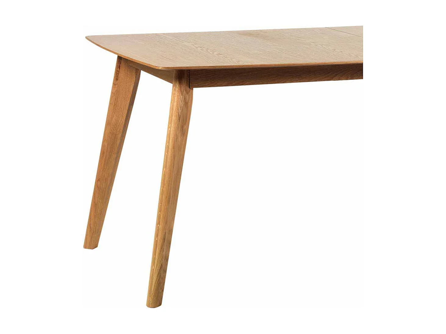 Esszimmertisch aus Eiche Butterfly Auszug