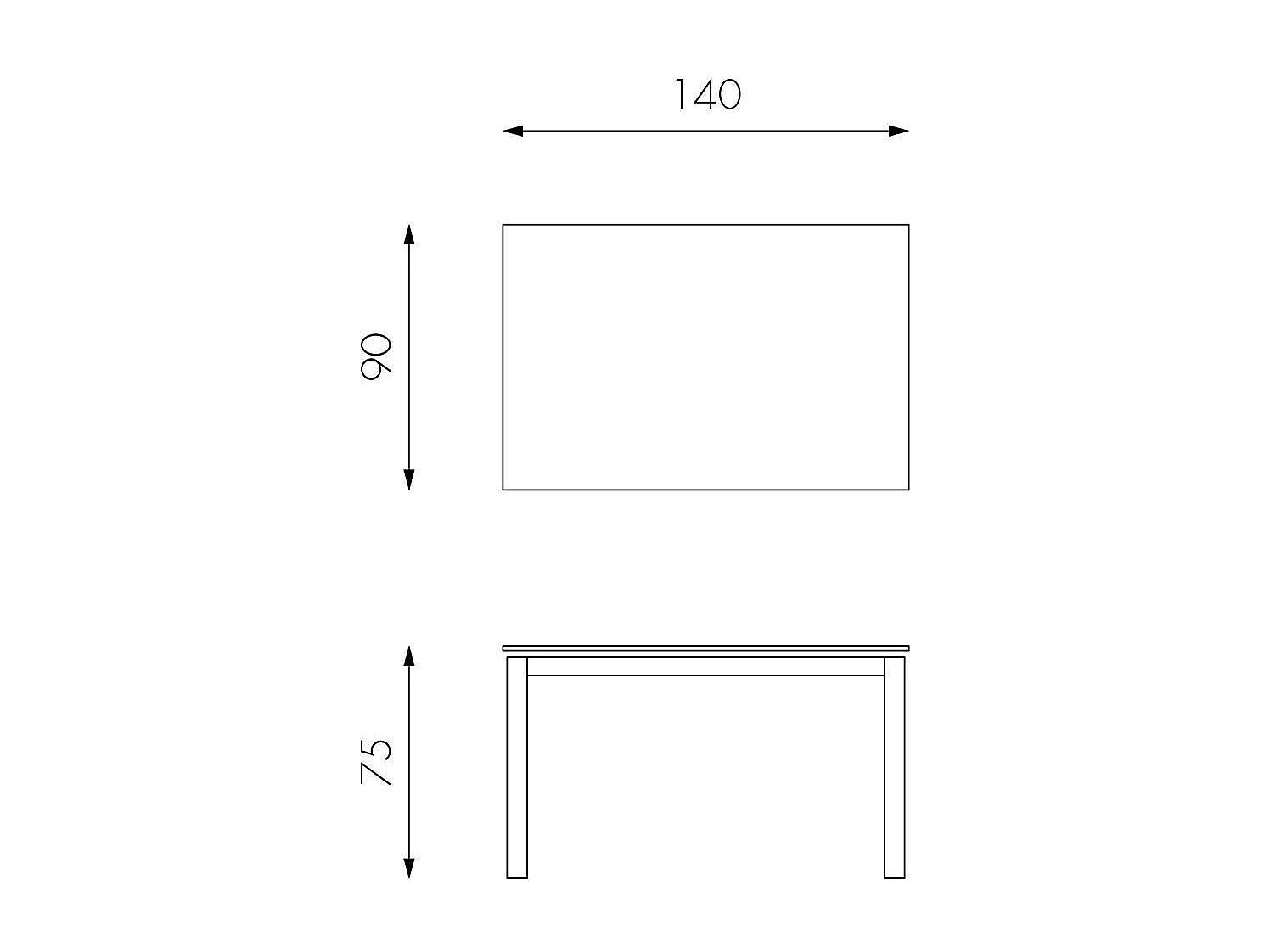 Ausziehtisch in Braun Glas Metall