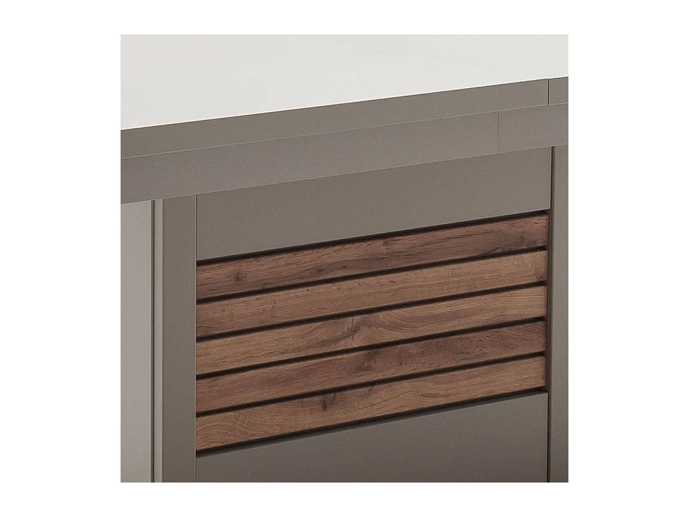 Esstisch Küchentisch auf Säulengestell mit Kulissenauszug