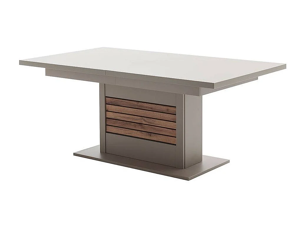 Esstisch Küchentisch auf Säulengestell mit Kulissenauszug