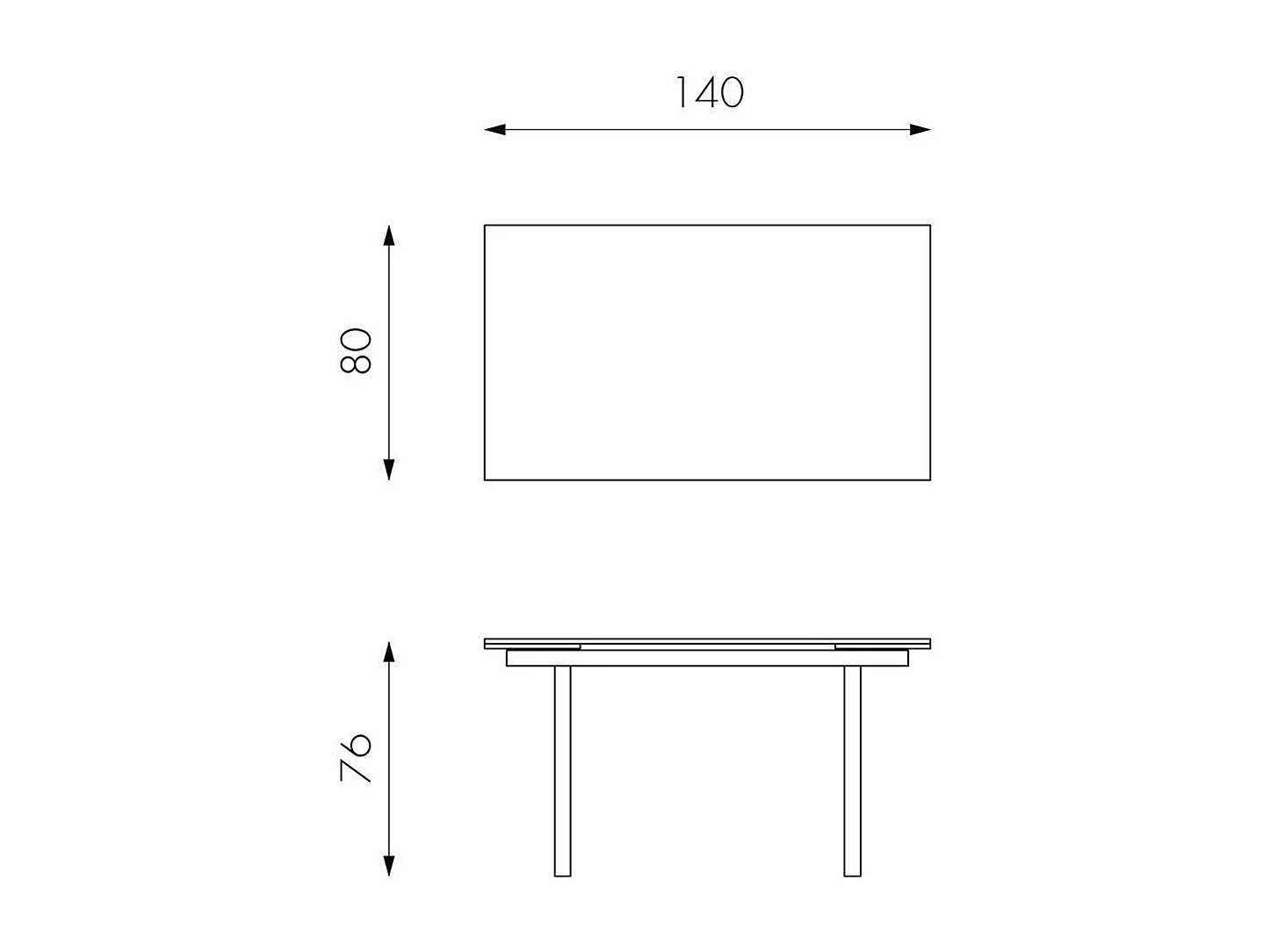 Esszimmertisch aus Glas Metall in Taupe