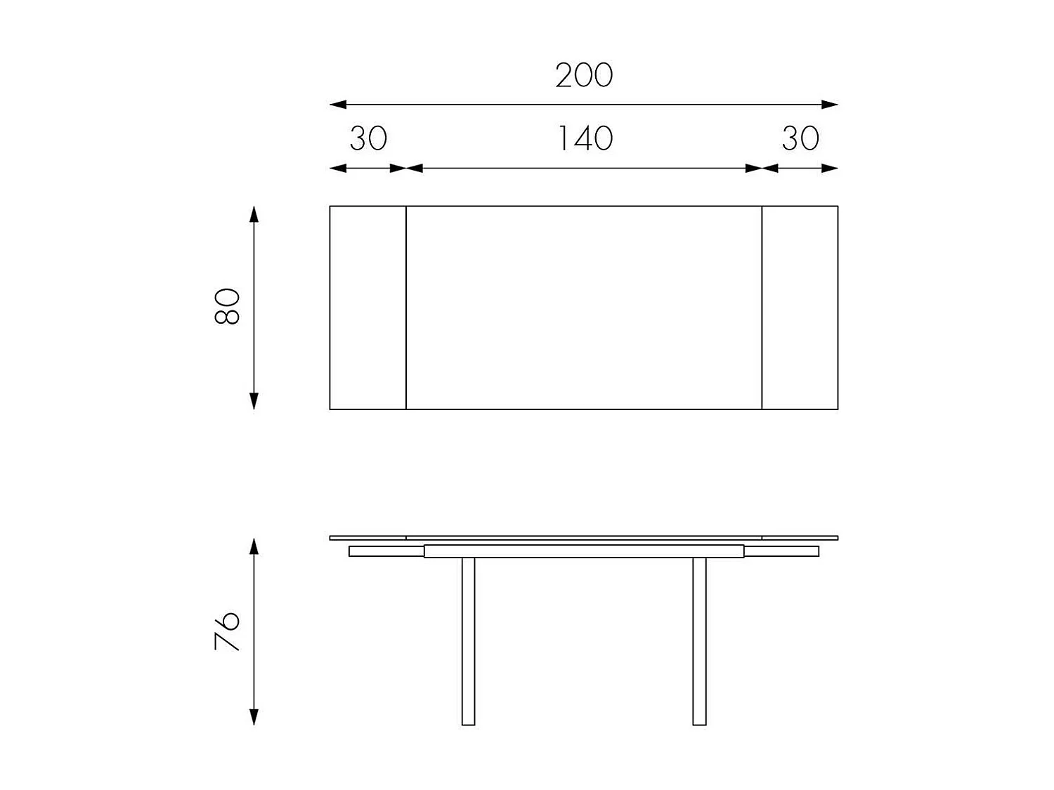 Esszimmertisch aus Glas Metall in Taupe
