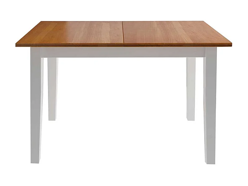 Esstisch Küchentisch in Weiß und Honigfarben