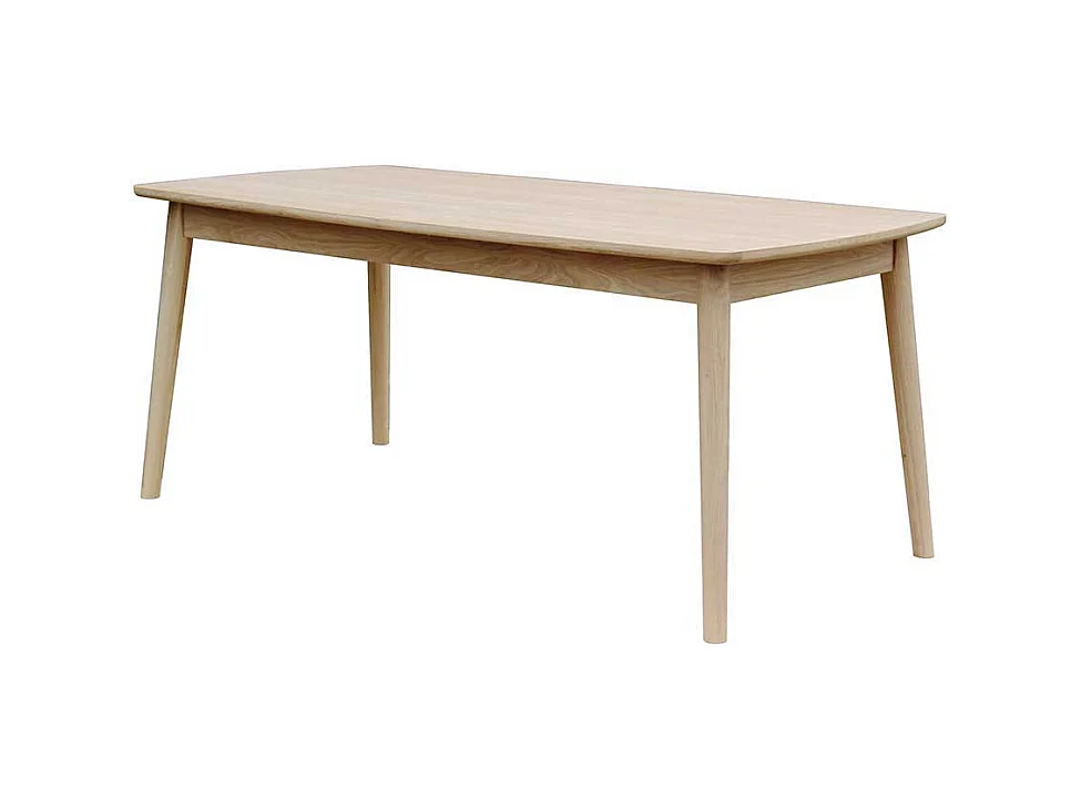 Küchen Tisch im Retrostil in Eiche Bianco