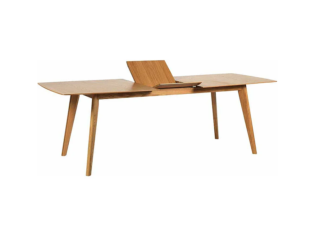 Esszimmertisch aus Eiche Butterfly Auszug