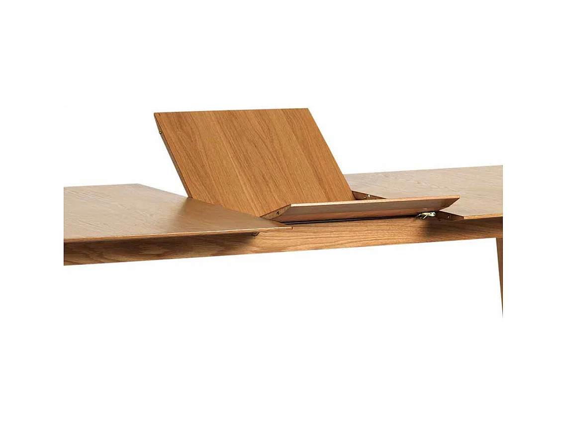 Esszimmertisch aus Eiche Butterfly Auszug