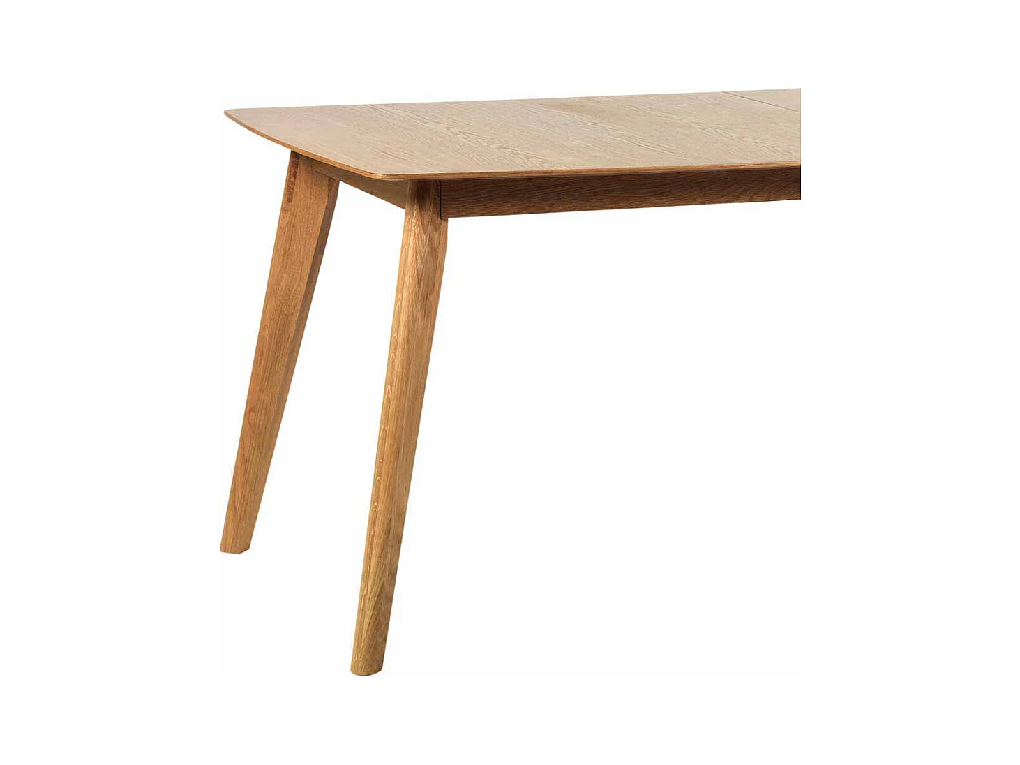 Esszimmertisch aus Eiche Butterfly Auszug