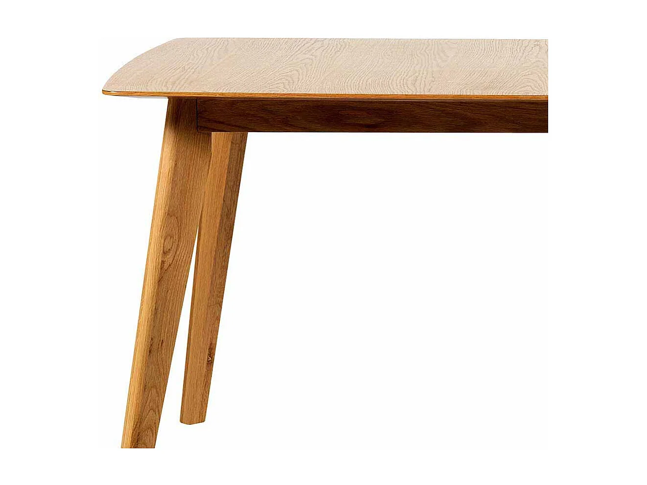 Esszimmertisch aus Eiche Butterfly Auszug