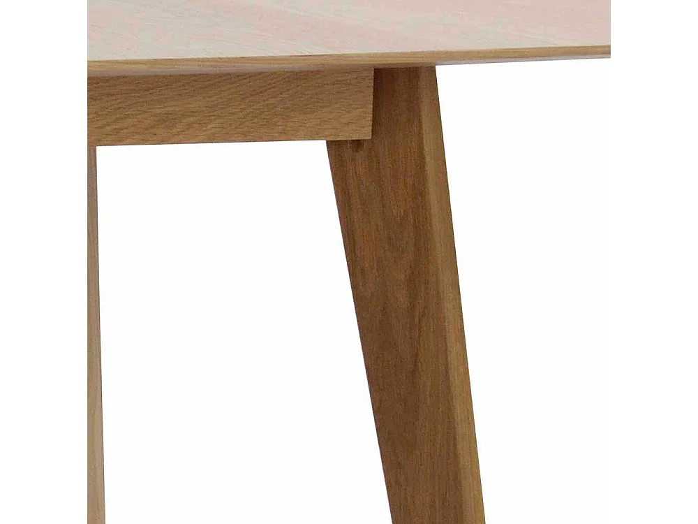 Esszimmertisch aus Eiche Butterfly Auszug