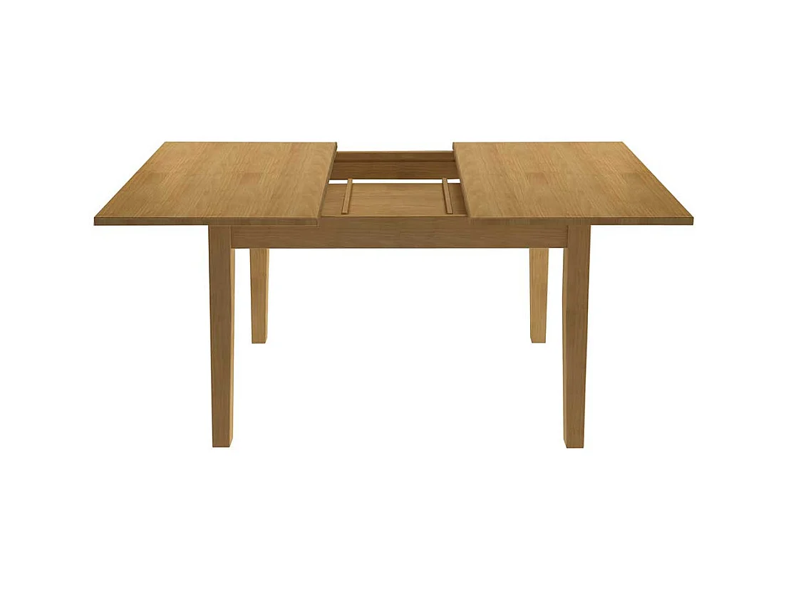 Esstisch Tisch Massivholz mit Kulissenauszug in Kieferfarben