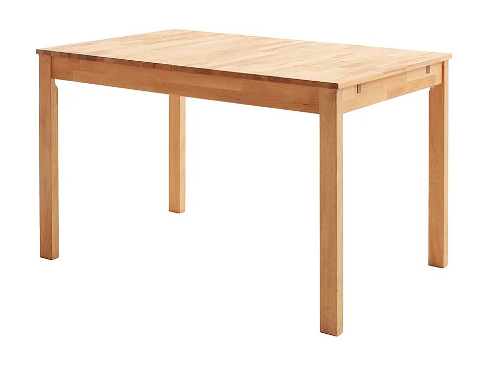 Esstisch Tisch Massivholz in Kernbuchefarben mit Massivholzplatte