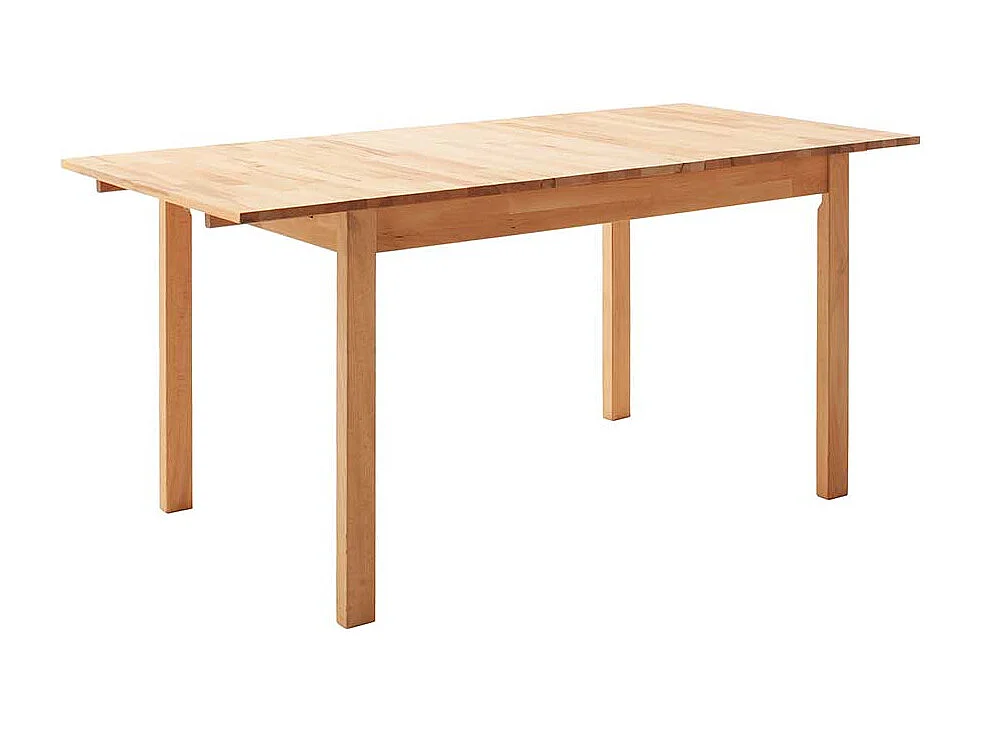 Esstisch Tisch Massivholz in Kernbuchefarben mit Massivholzplatte