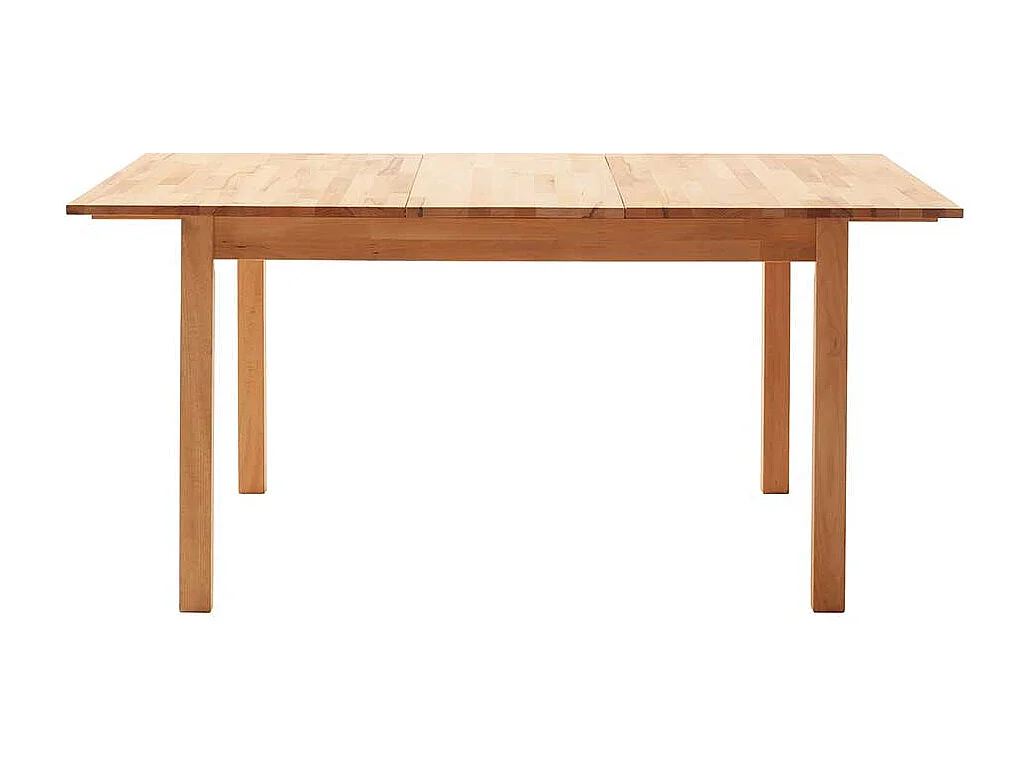 Esstisch Tisch Massivholz in Kernbuchefarben mit Massivholzplatte