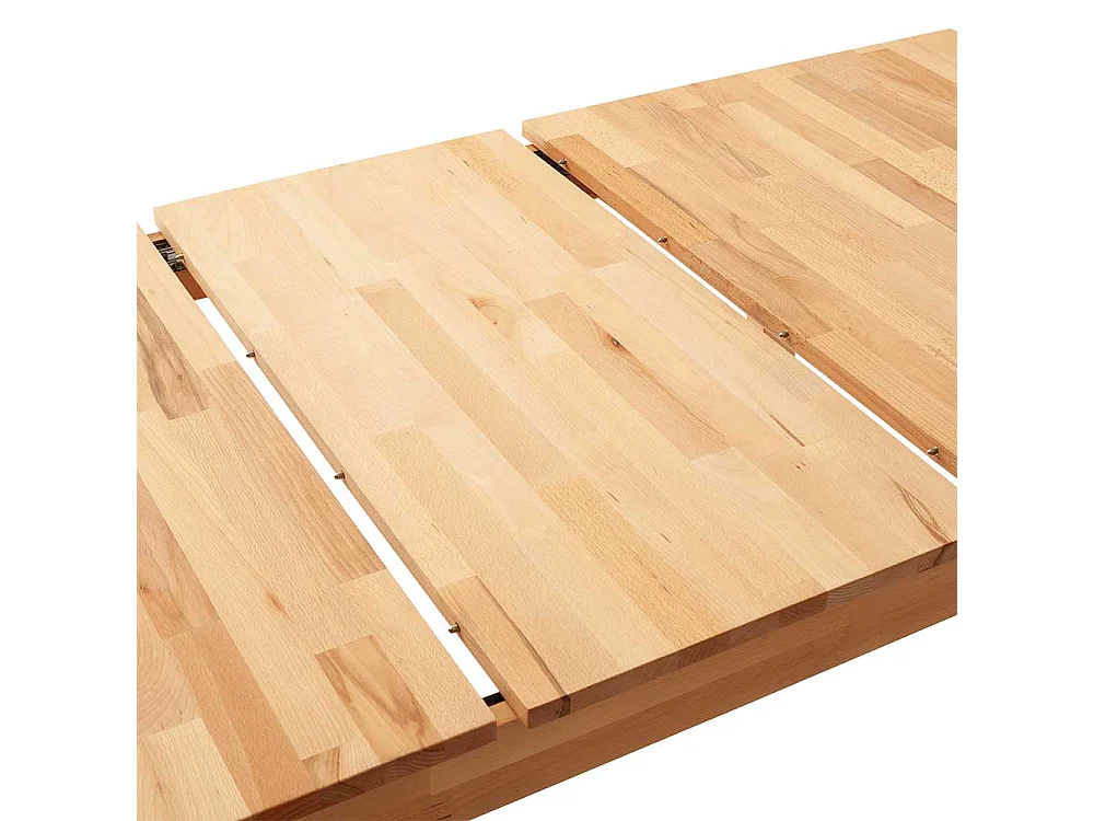 Esstisch Tisch Massivholz in Kernbuchefarben mit Massivholzplatte