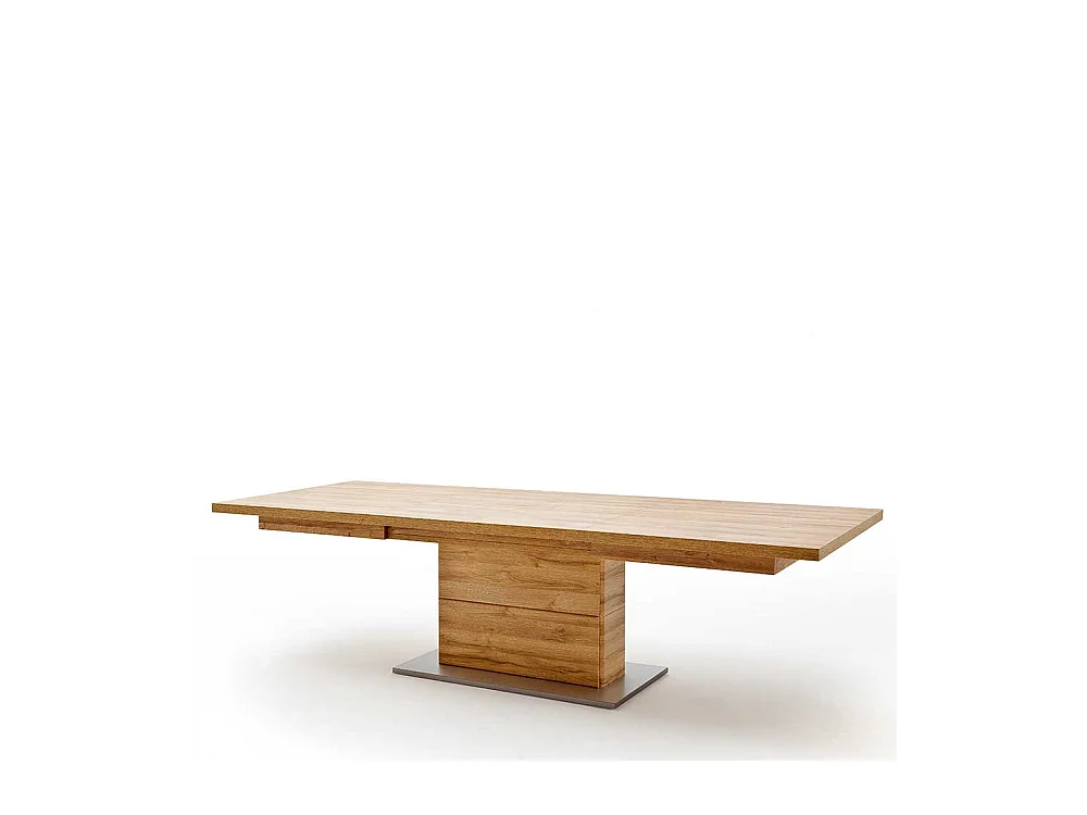 Esszimmertisch in Wildeichefarben Kulissenauszug