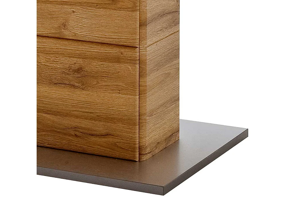 Esszimmertisch in Wildeichefarben Kulissenauszug