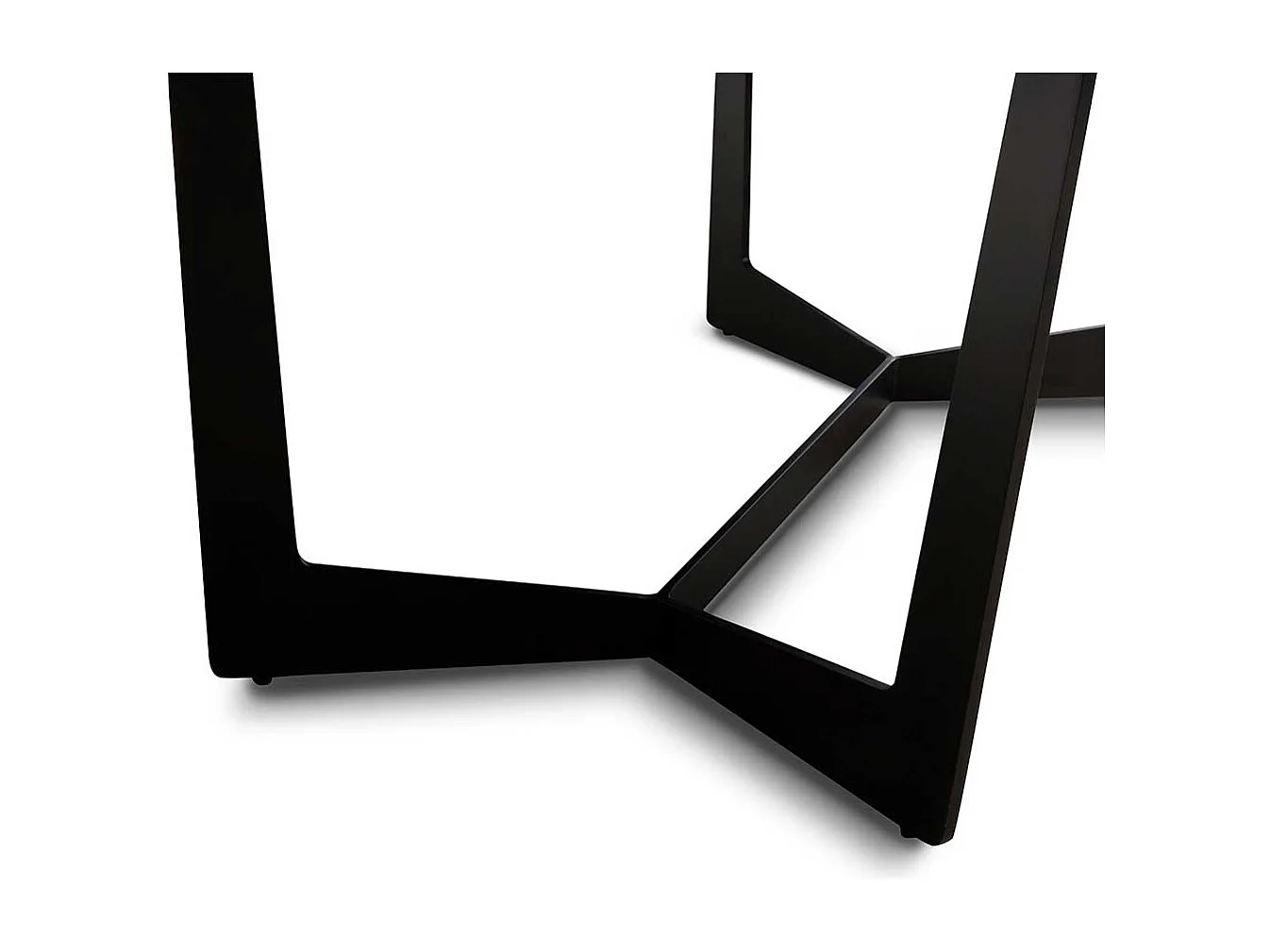 Küchentisch in Walnussfarben Mittelauszug