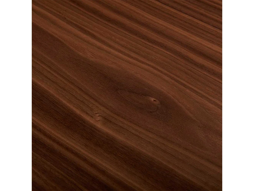 Küchentisch in Walnussfarben Mittelauszug