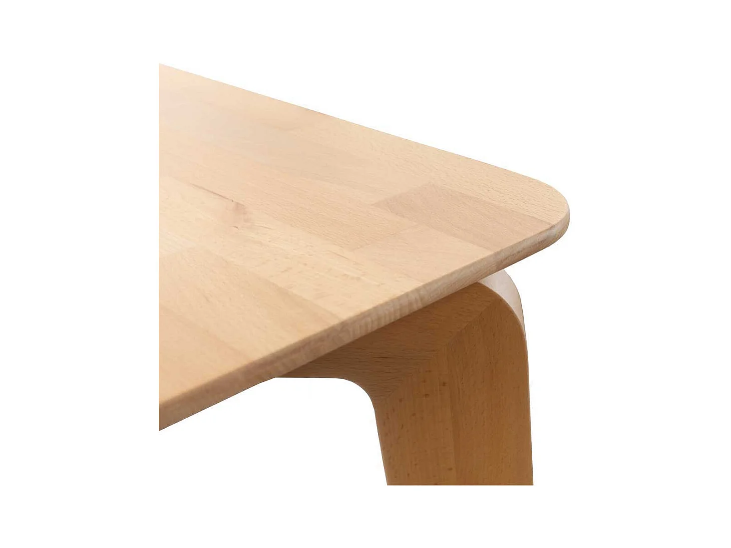 Esszimmertisch aus Kernbuche Massivholz mit Auszug