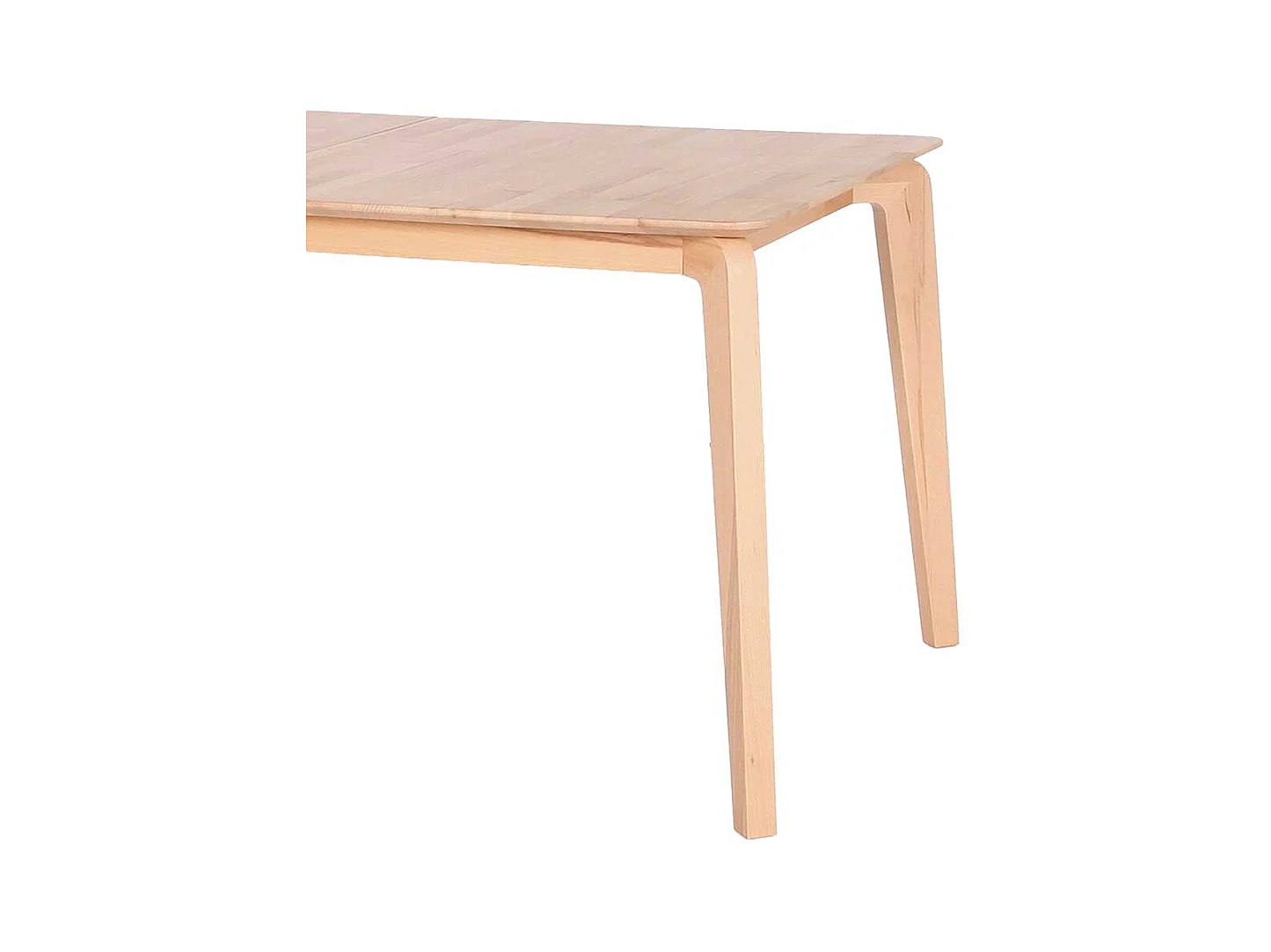 Esszimmertisch aus Kernbuche Massivholz mit Auszug