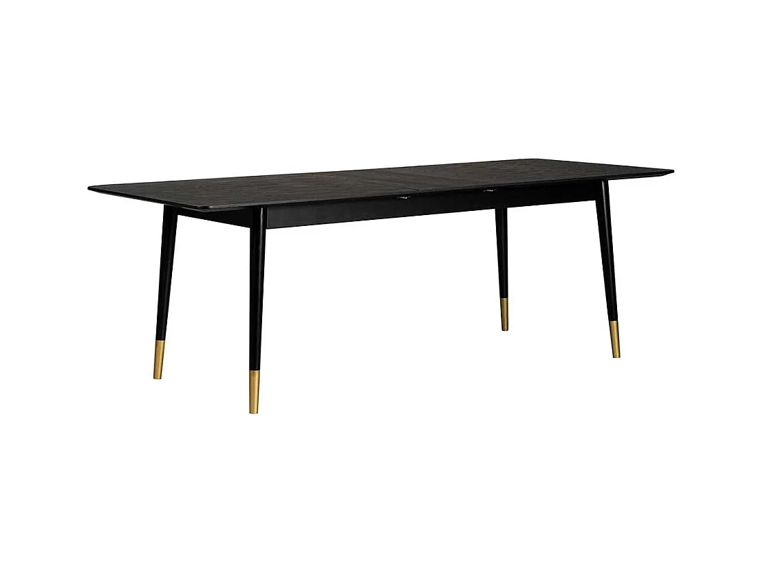 Esszimmer Tisch in Schwarz 260 cm breit