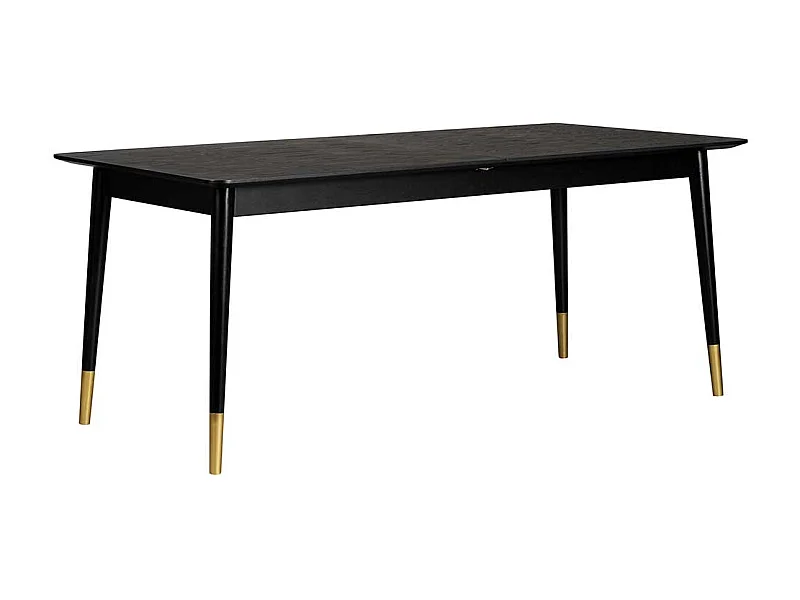 Esszimmer Tisch in Schwarz 260 cm breit