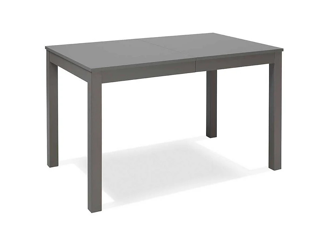 Esszimmertisch in Grau Holzbeinen aus Buche