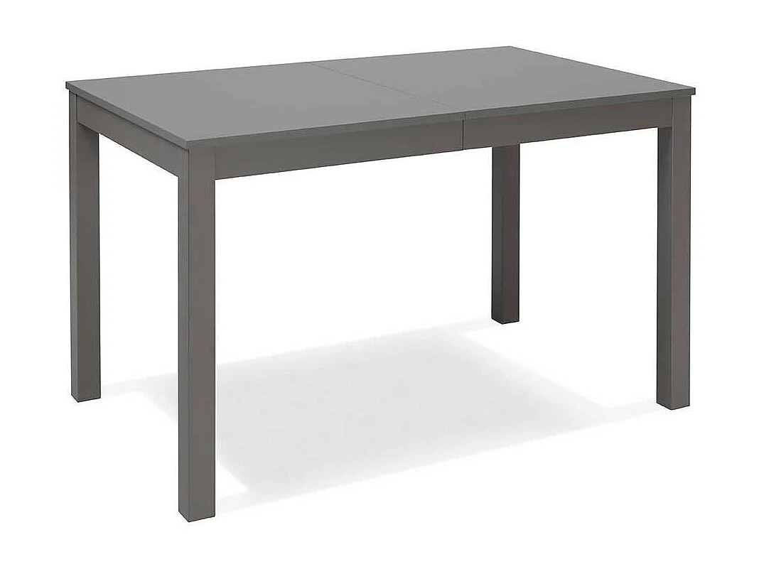 Esszimmertisch in Grau Holzbeinen aus Buche