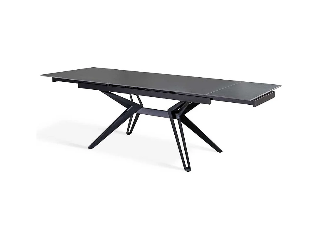 Ausziehtisch in modernem Design Keramikplatte