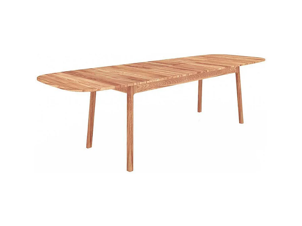 Esstisch Tisch Esszimmer aus Kernbuche Massivholz mit Vierfußgestell