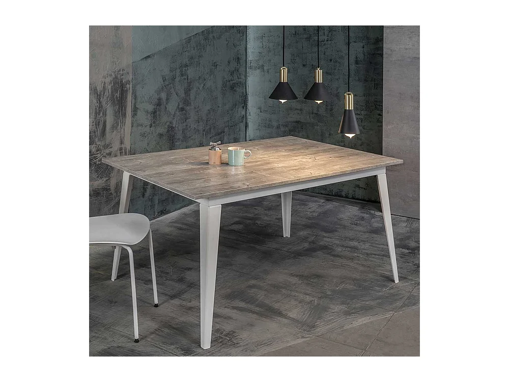 Tisch Esszimmer mit Top Kulissenauszug Vierfußgestell