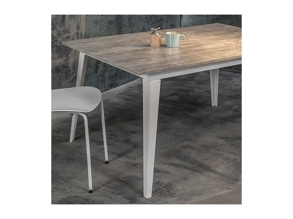 Tisch Esszimmer mit Top Kulissenauszug Vierfußgestell