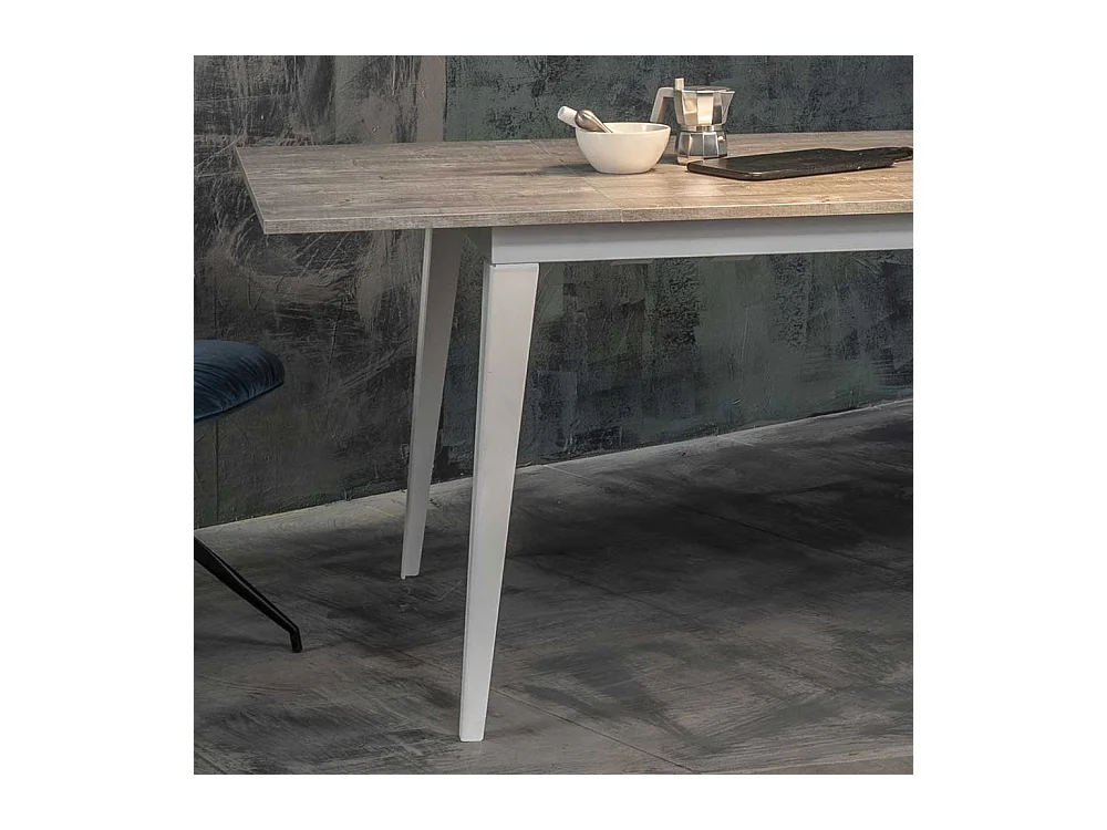 Tisch Esszimmer mit Top Kulissenauszug Vierfußgestell