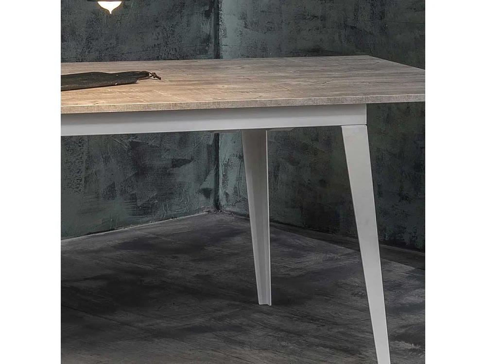 Tisch Esszimmer mit Top Kulissenauszug Vierfußgestell