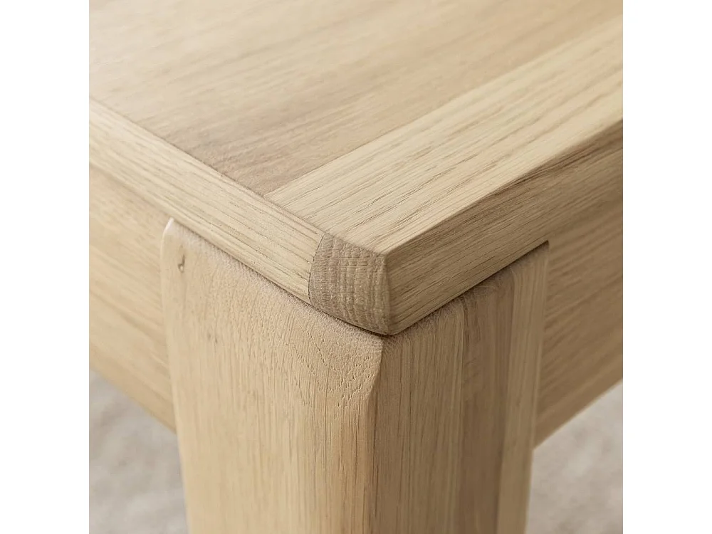 Esstisch Ausziehtisch mit Kulissenauszug und zwei Einlegeplatten