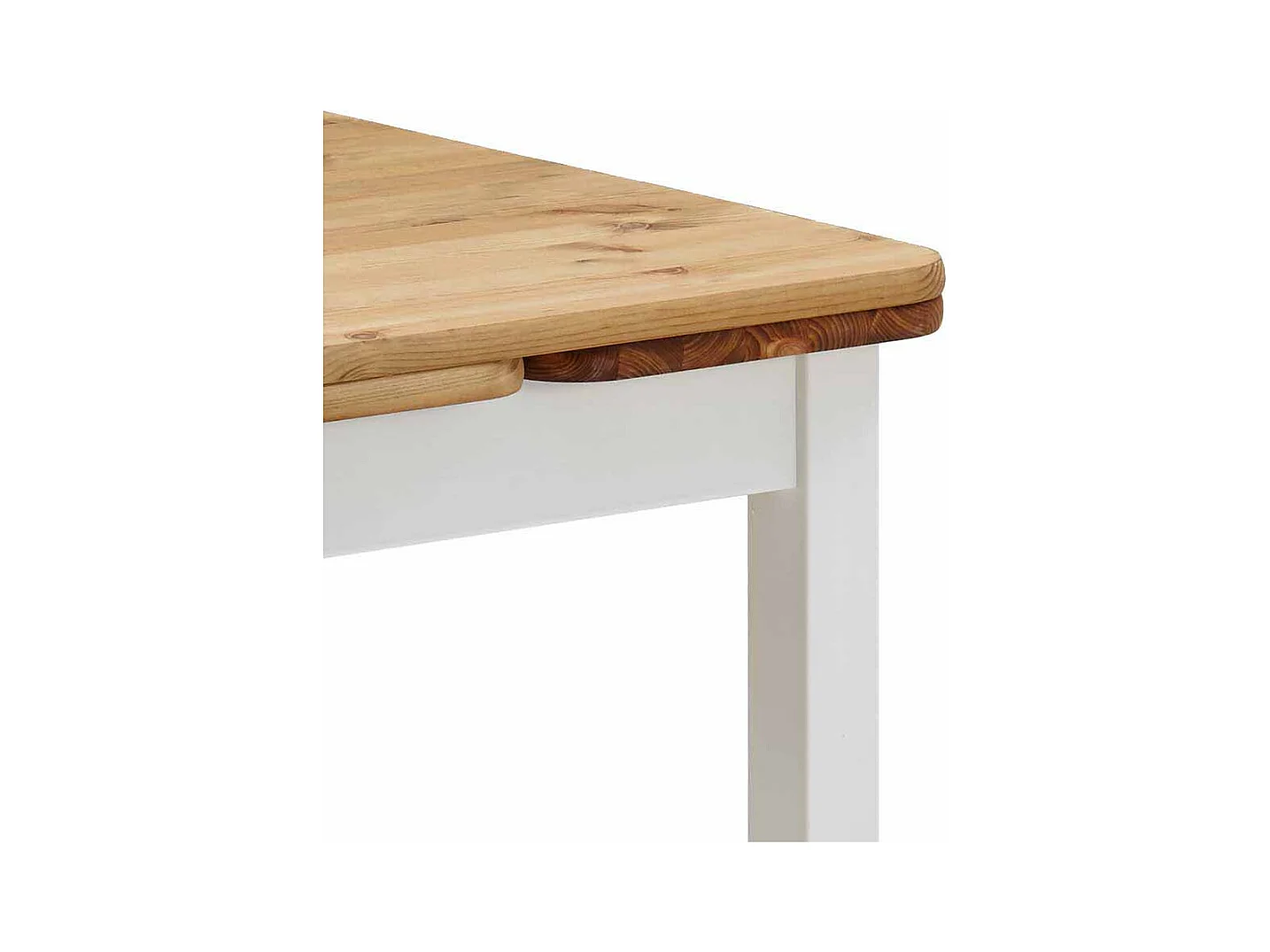 Esszimmertisch in Weiß Kiefer massiv Landhaus Design